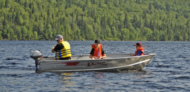Fishing Charlevoix